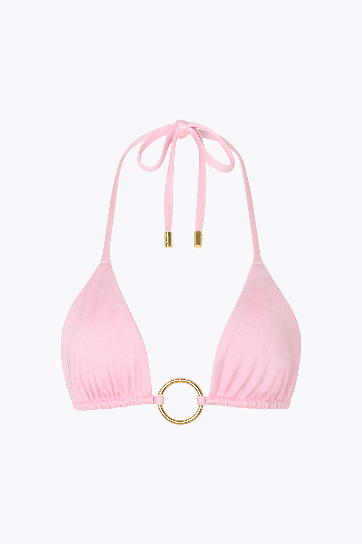 'Isle' Hoop Halter - Ballet Pink