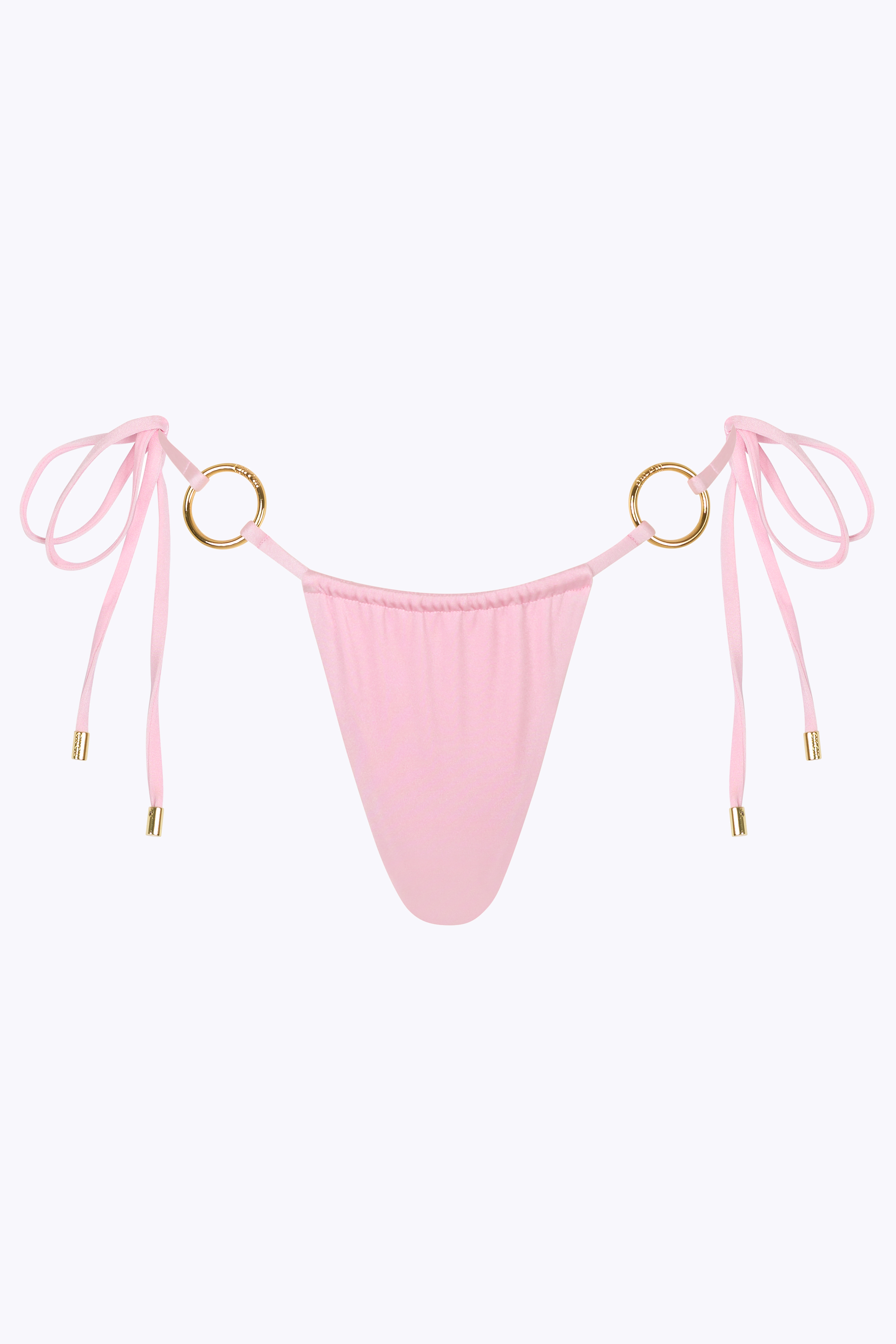 'Cove' String Bottoms - Ballet Pink