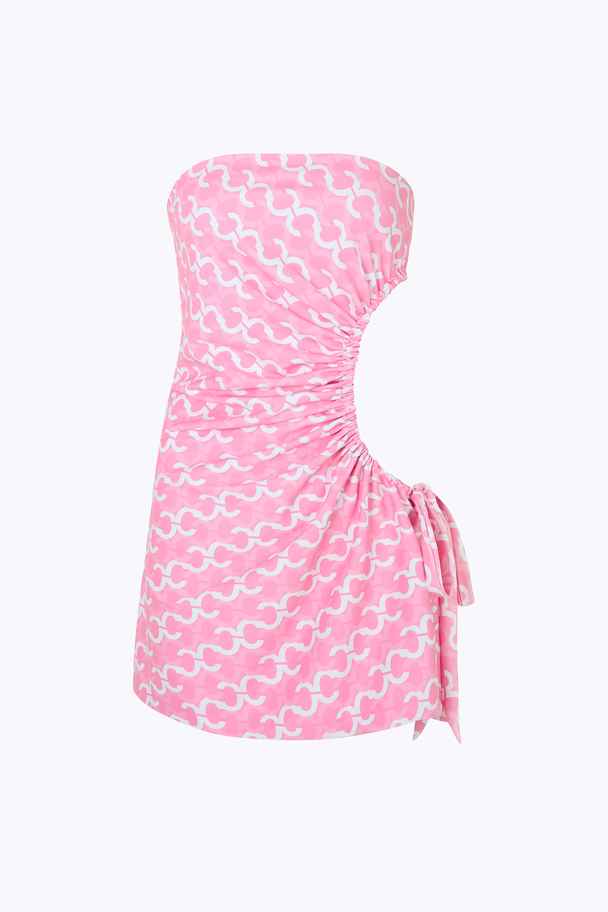 'Ace' Dress - Logomania Pink