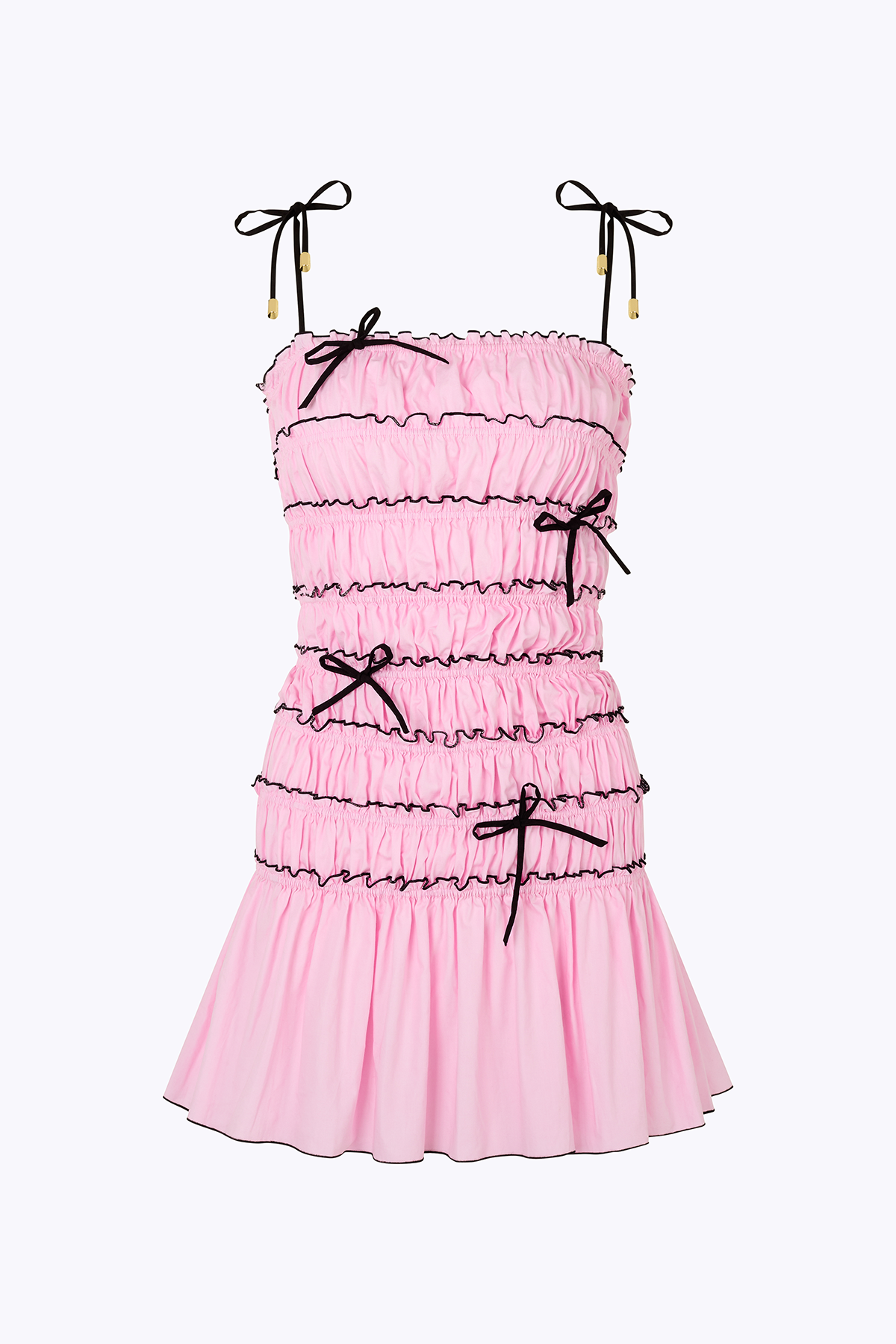 'Femme' Mini Dress - Ballet Pink