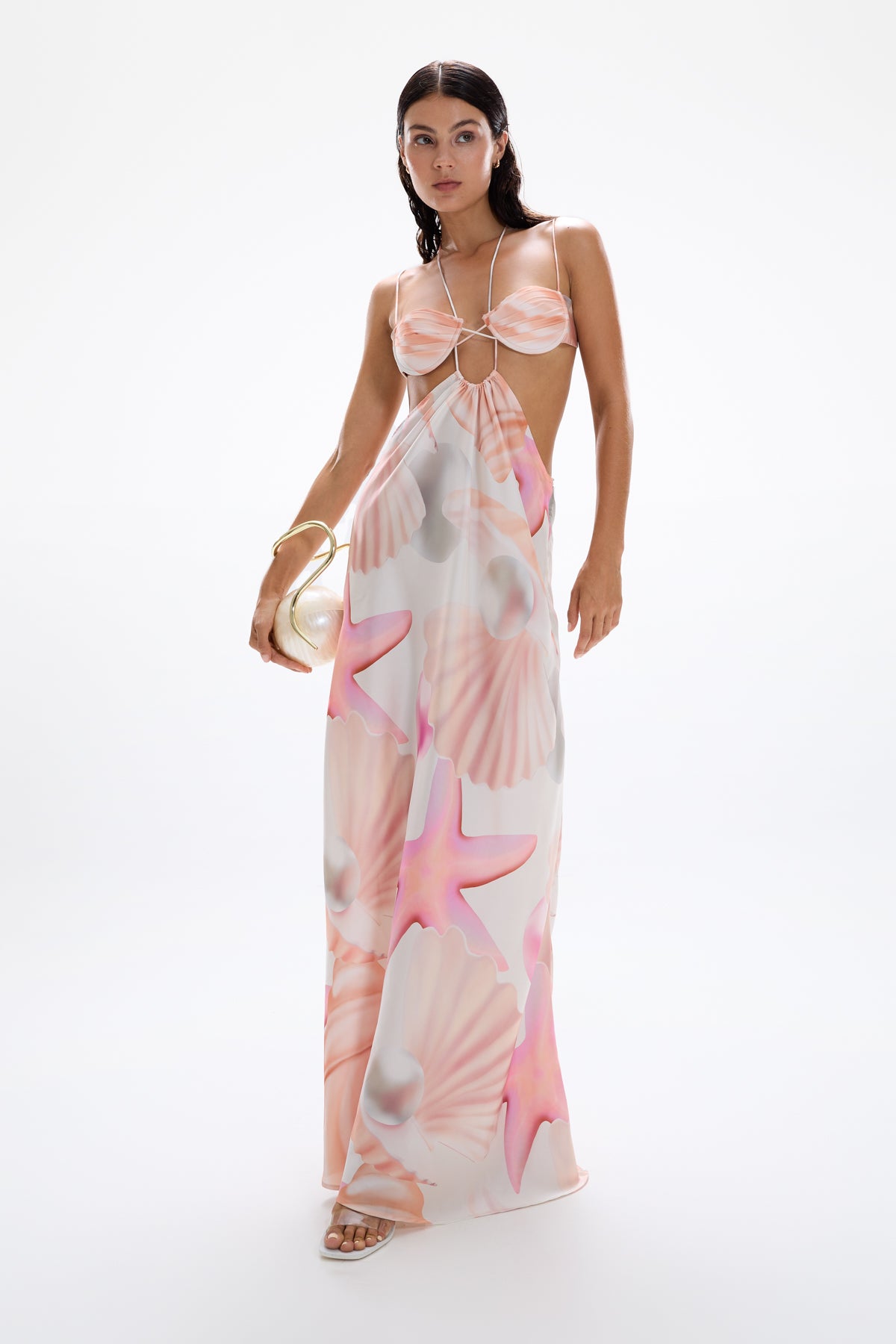 'Myth' Dress - Tahiti Pink