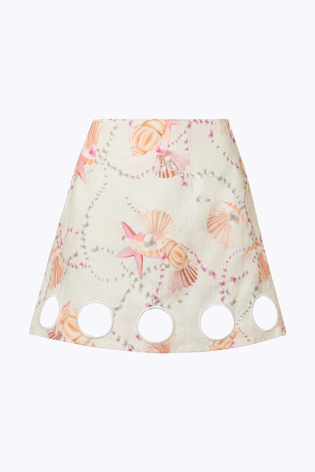 'Bubble' Cut Out Skirt - Strands