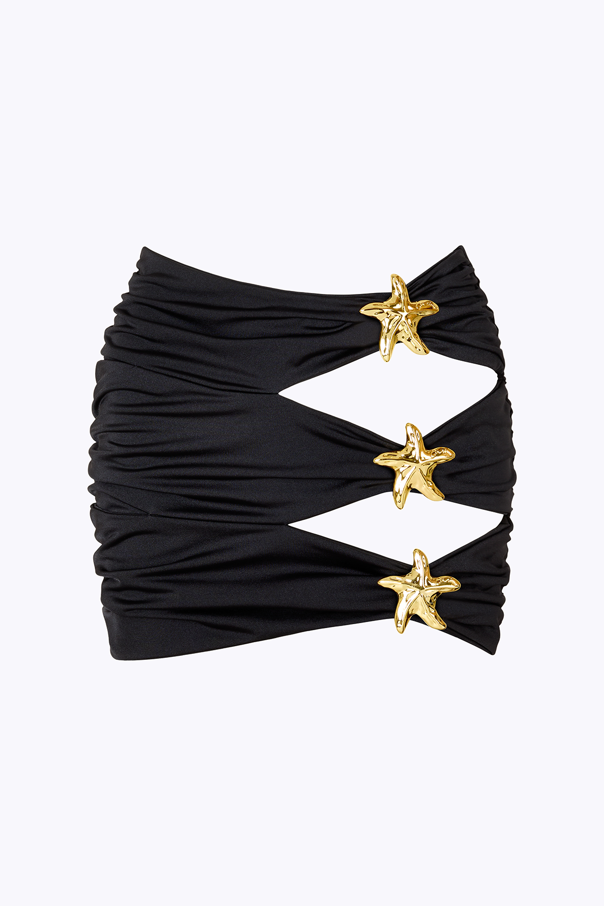 'Coupe' Seastar Skirt - Black