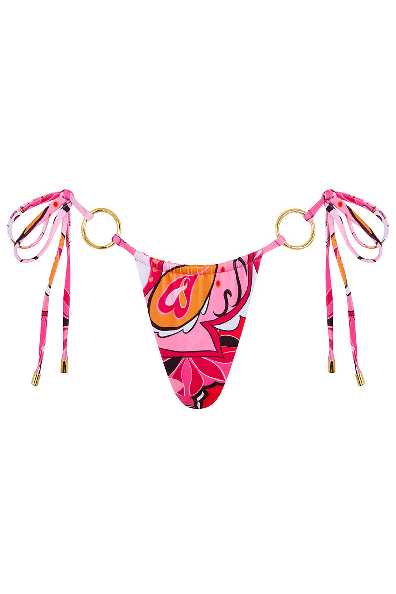 'Cove' String Bottoms - Boheme Pink