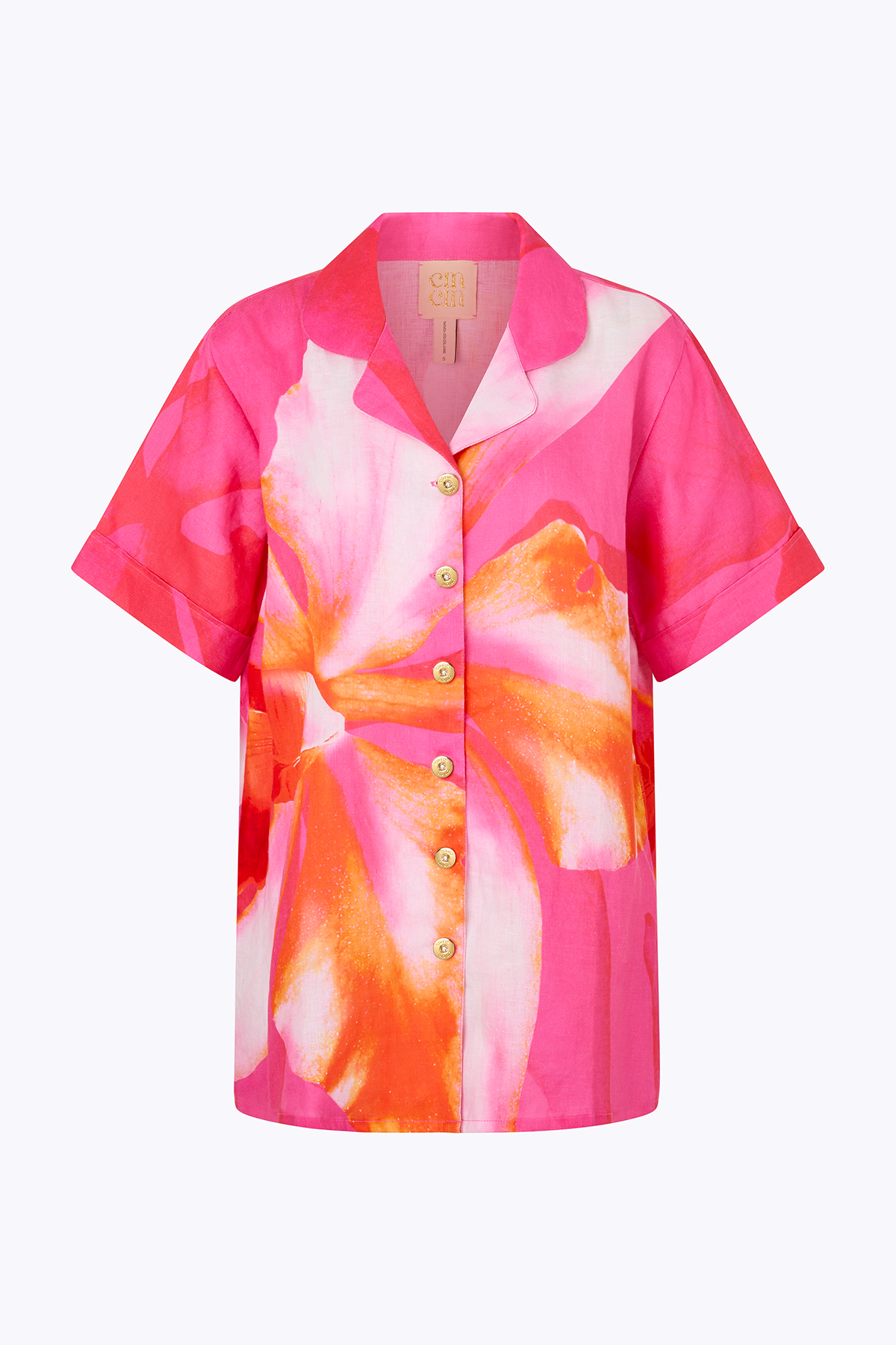 'Troppo' Bowling Shirt - Wildflower