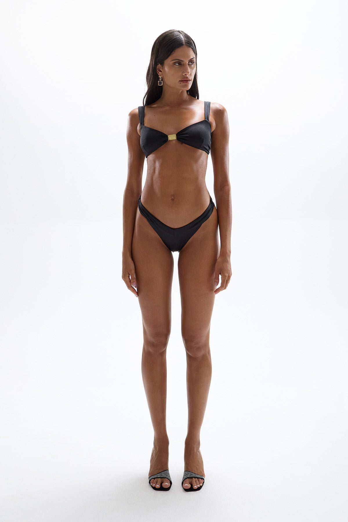 'Abyss' Bikini Top - Black