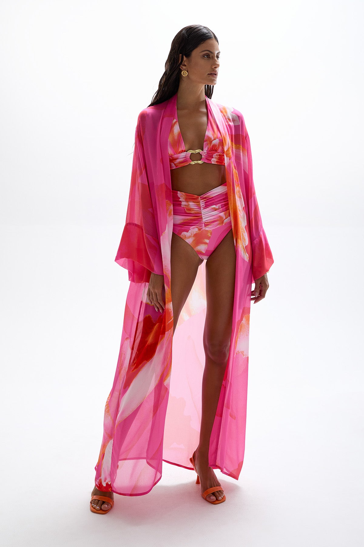 'Fortune' Robe - Wildflower