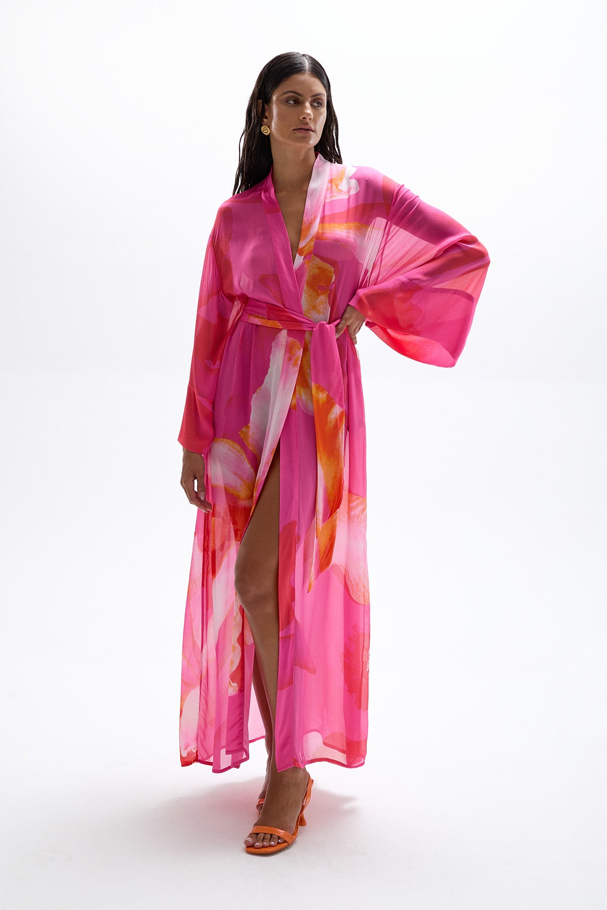 'Fortune' Robe - Wildflower