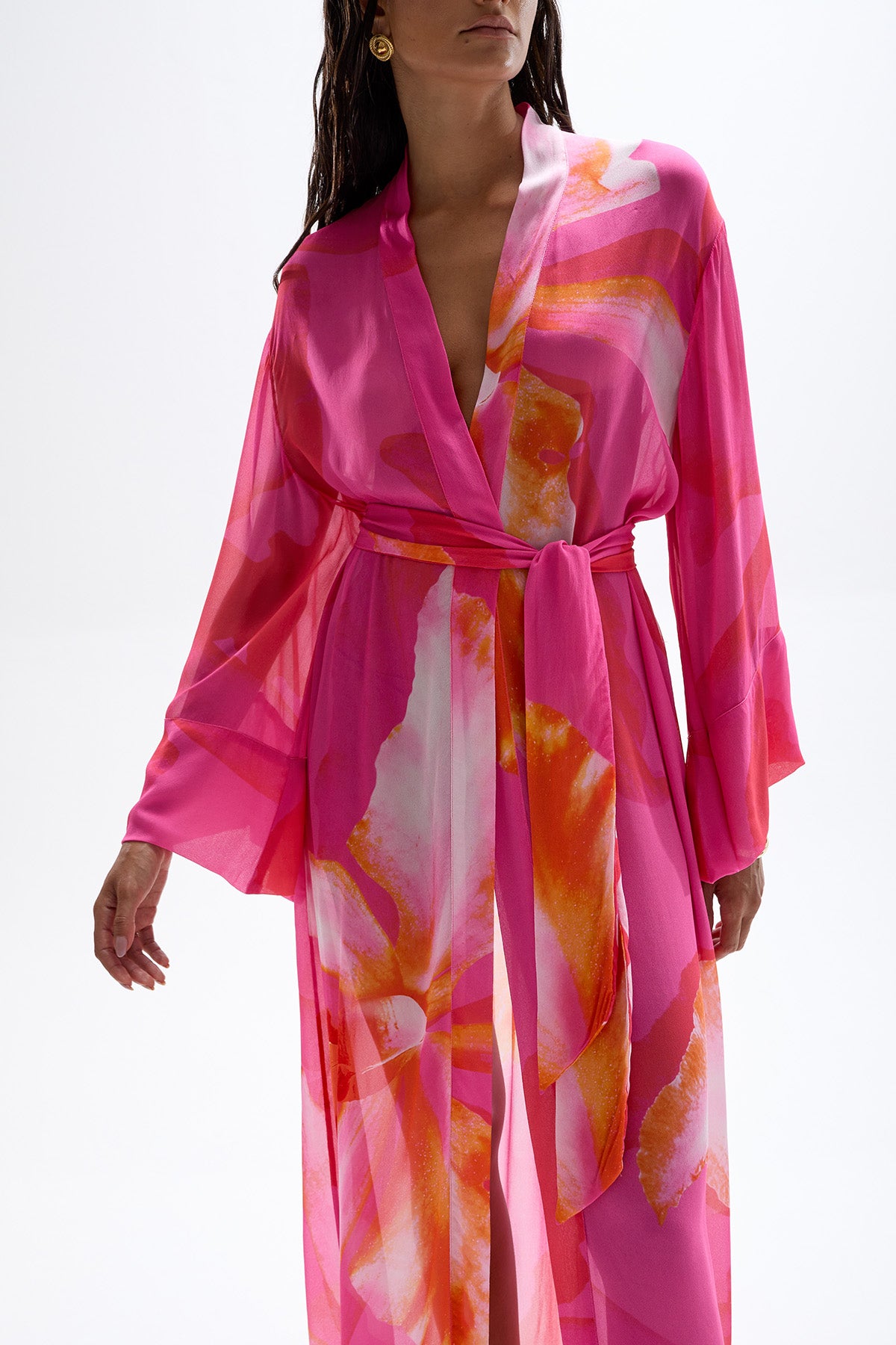 'Fortune' Robe - Wildflower