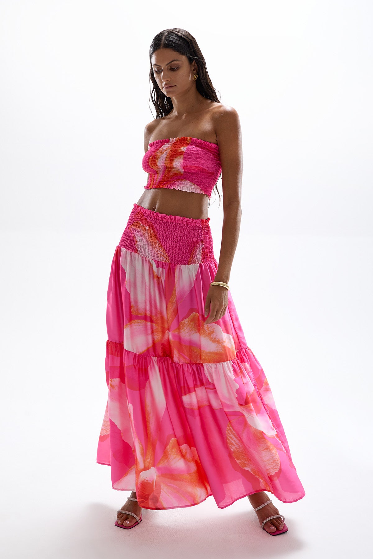 'Vagabond' Maxi Skirt - Wildflower