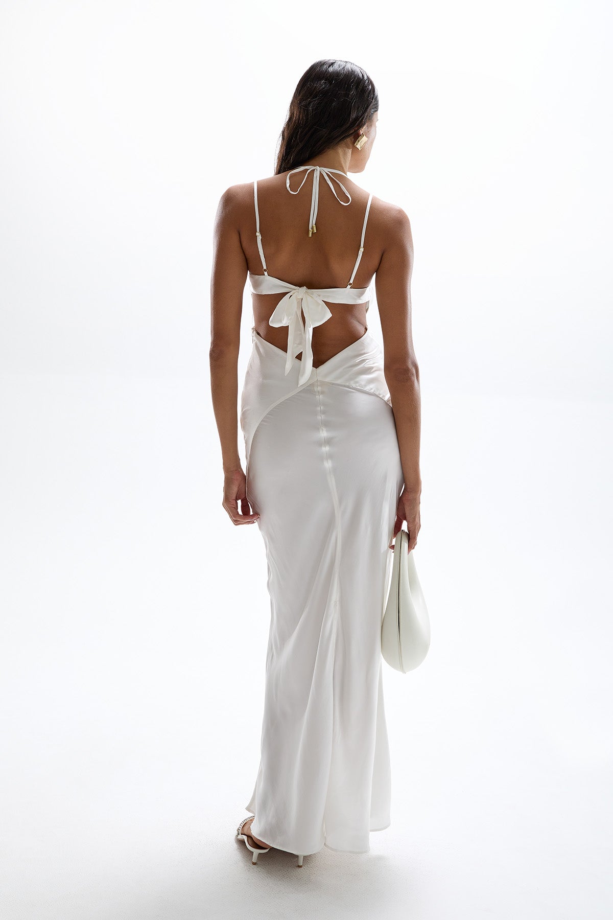 'Cinema' Maxi Dress - Pearl