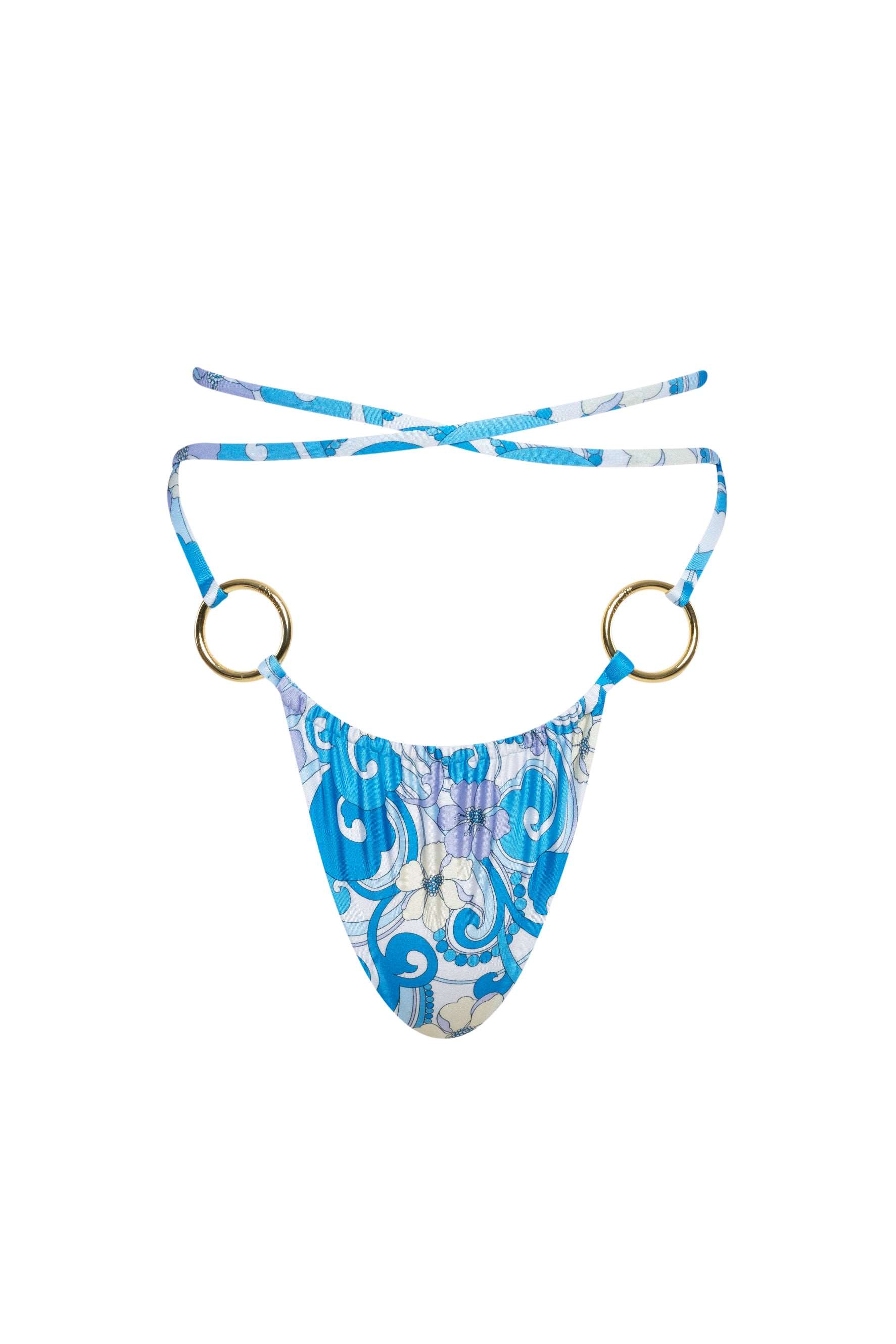 'Cove' String Bottoms - Ocean